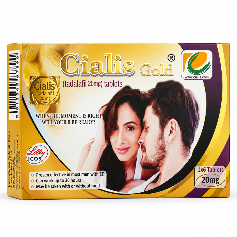 Cialis Tablet Pack of 6 - Made in UK