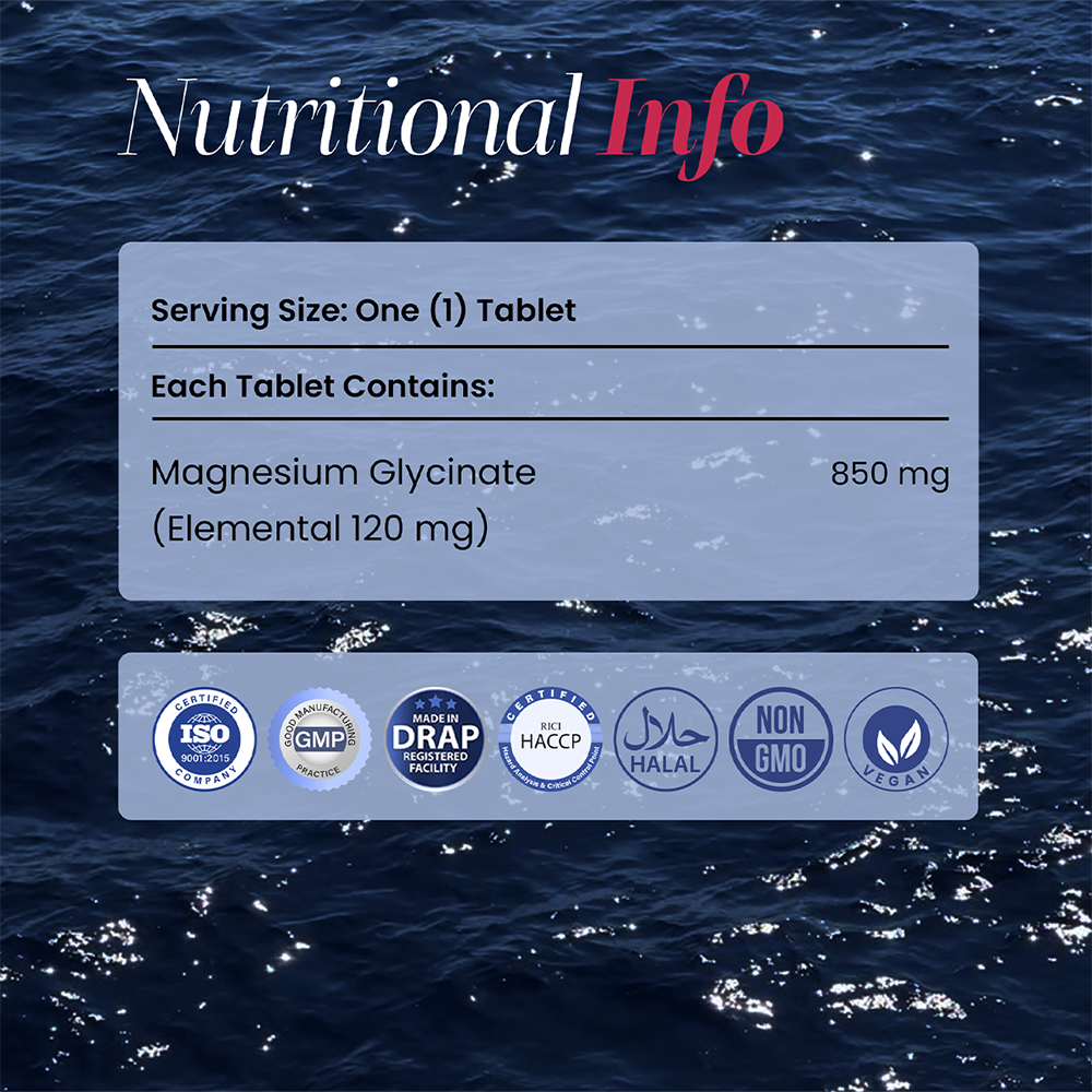 Magnesium Glycinate - Nutrifactor Stress & Sleep - Image 6