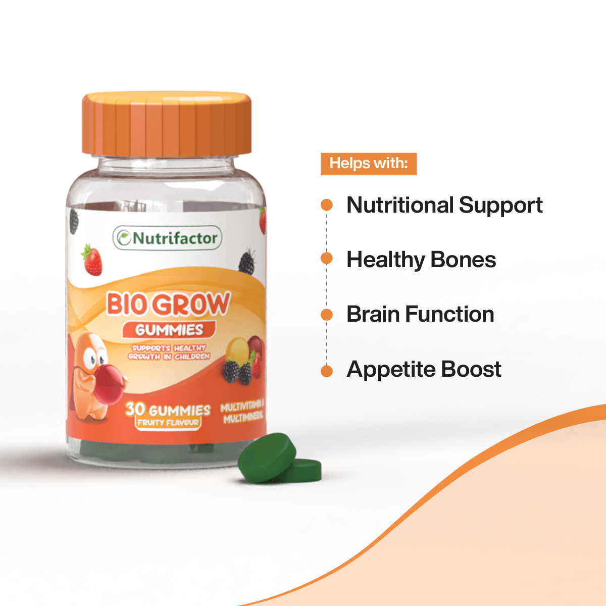 Bio Grow Gummies - Nutrifactor Gummies - Image 2