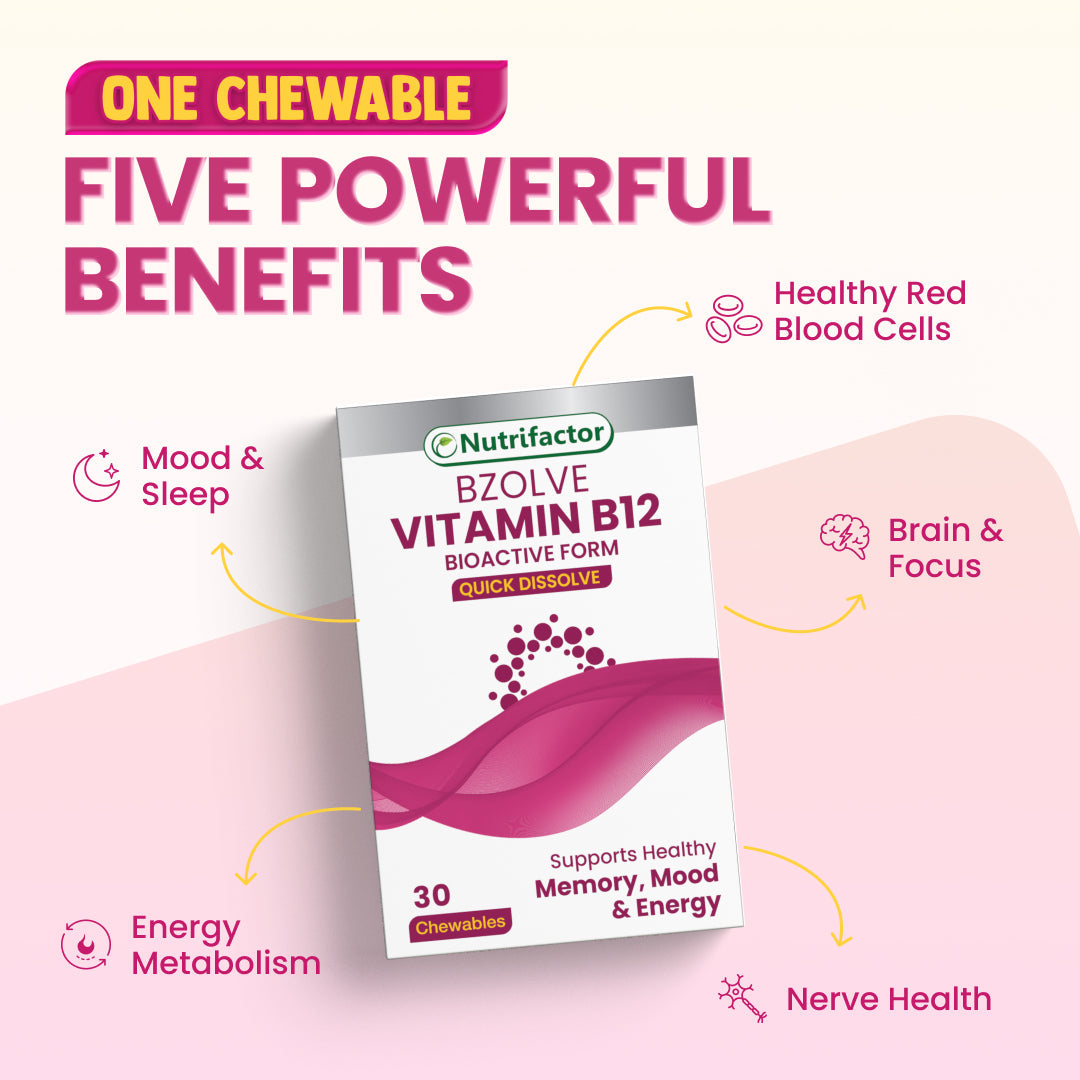 Bzolve Chewables - Nutrifactor Brain & Nerves - Image 2