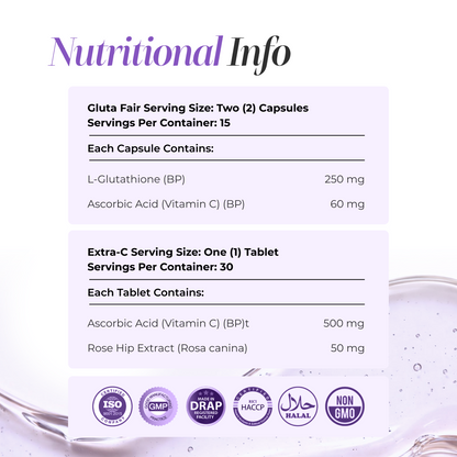 Gluta Fair + Extra-C Offer - Nutrifactor Women's Health - Image 6