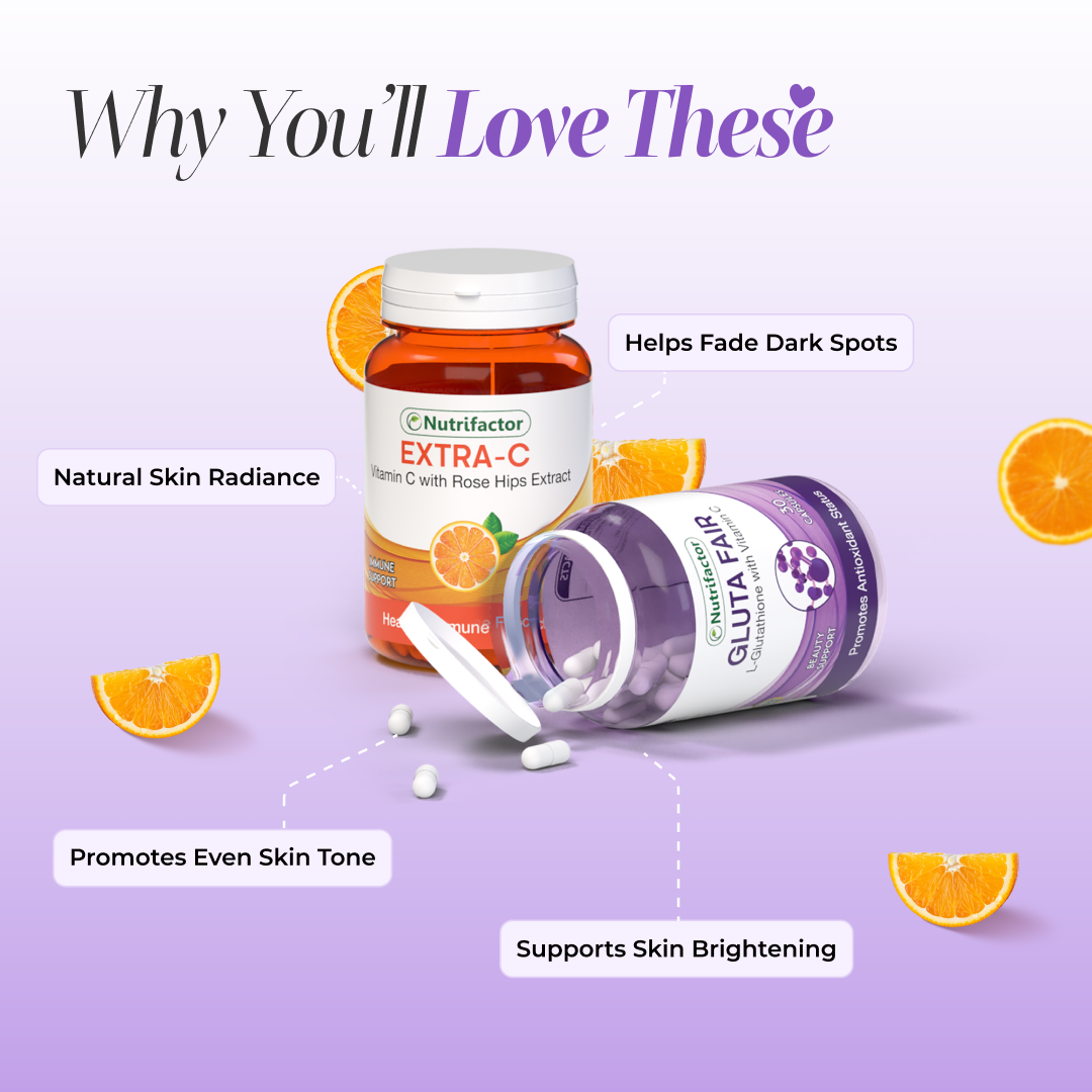 Gluta Fair + Extra-C Offer - Nutrifactor Women's Health - Image 2