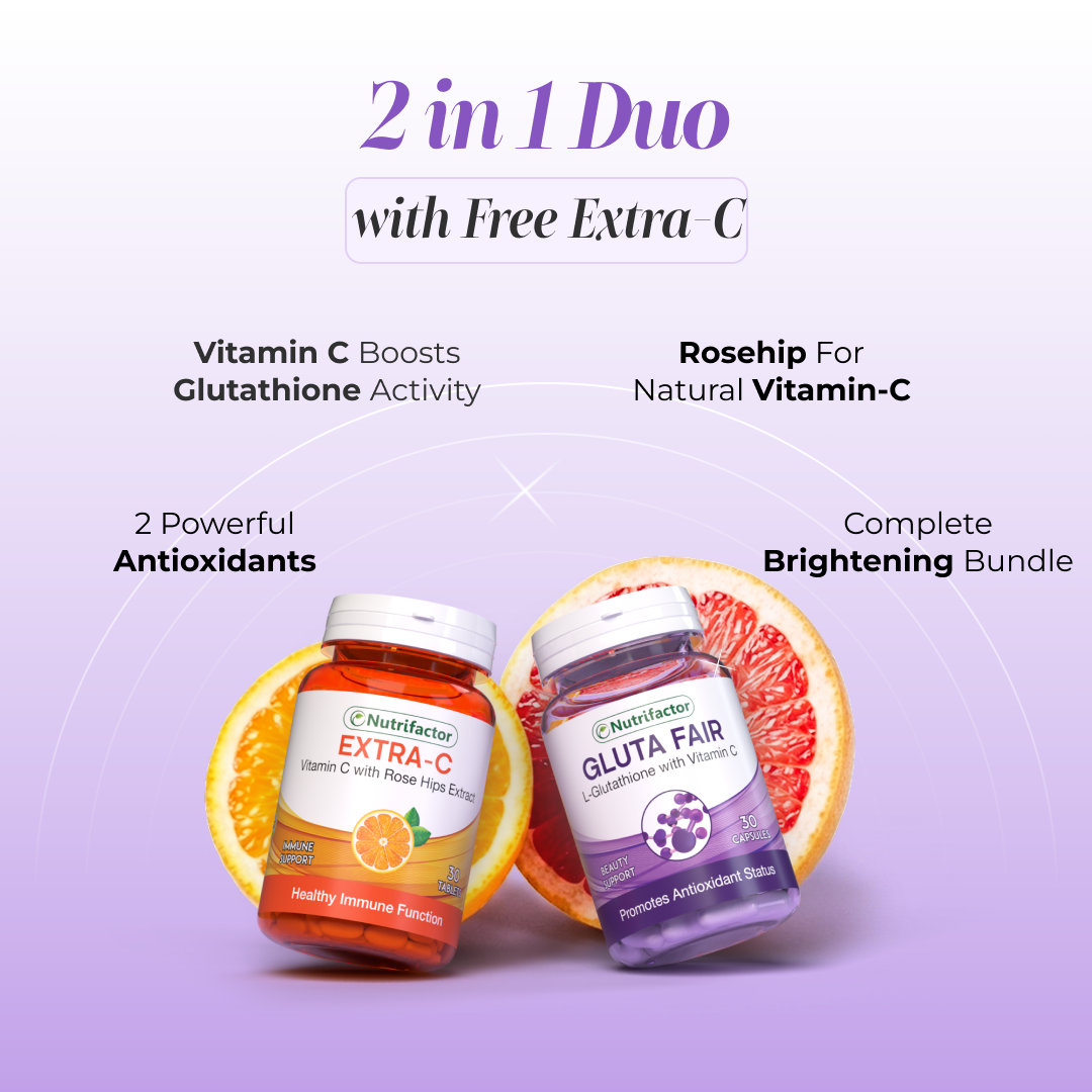 Gluta Fair + Extra-C Offer - Nutrifactor Women's Health - Image 3