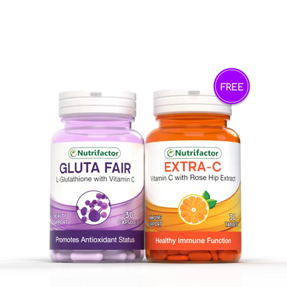 Gluta Fair + Extra-C Offer - Nutrifactor Women's Health
