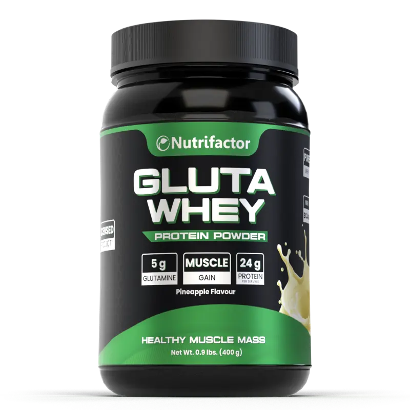 Gluta Whey Protein Powder - Nutrifactor Nutrisports