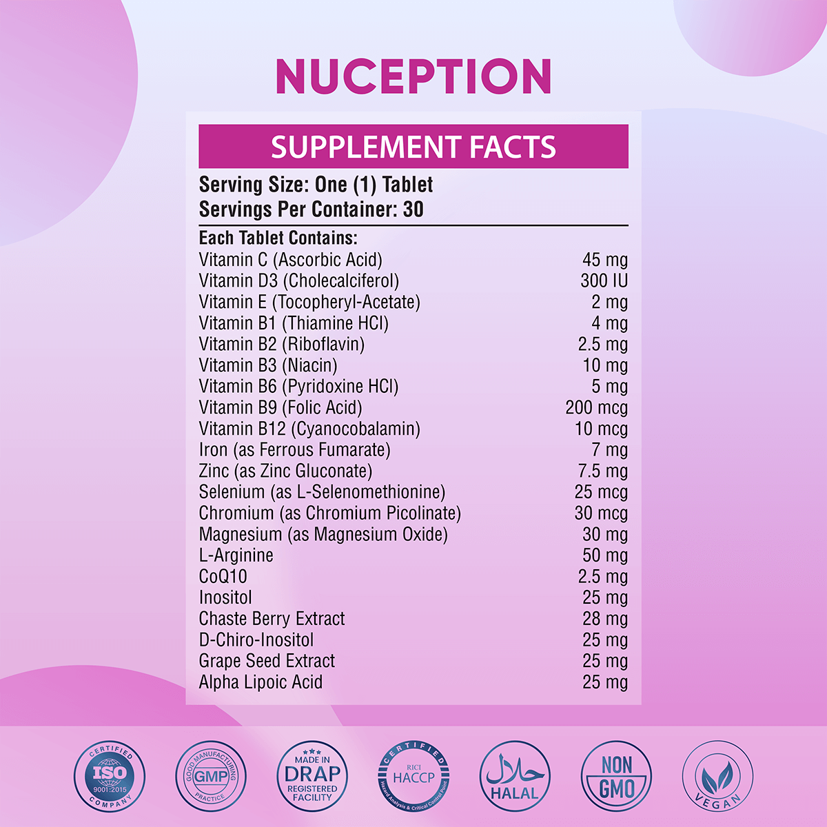 PCOS Wellness Bundle - Nutrifactor Fertility Support - Image 3