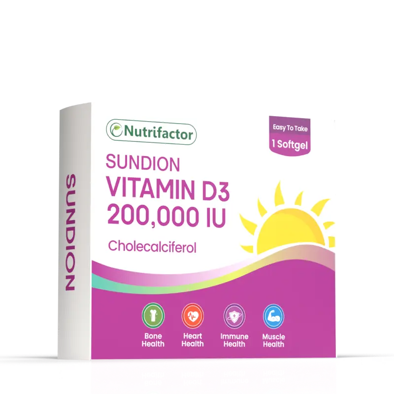 Sundion-200000 IU Vitamin D3 - Nutrifactor Bones & Joints