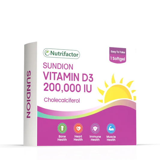 Sundion-200000 IU Vitamin D3 - Nutrifactor Bones & Joints