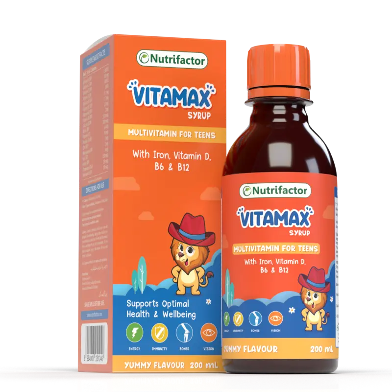 Vitamax Syrup - Nutrifactor Kids' & Teens' Health